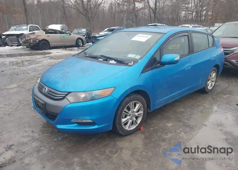 2010 Honda Insight Ex from USA, damaged, VIN JHMZE2H76AS016584